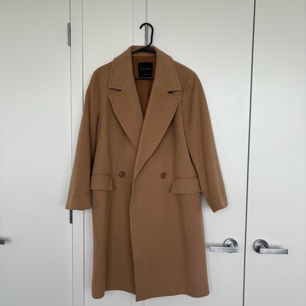 Massimo Dutti Wool blend coat